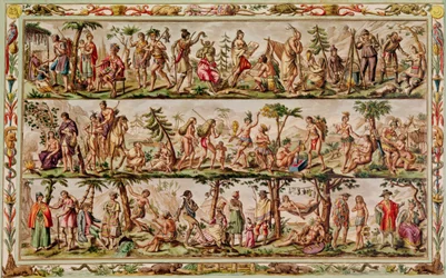 Les Peuples principaux des Amériques, c.1798-99